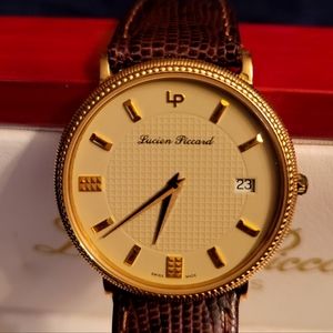 Lucien Piccard 14k watch